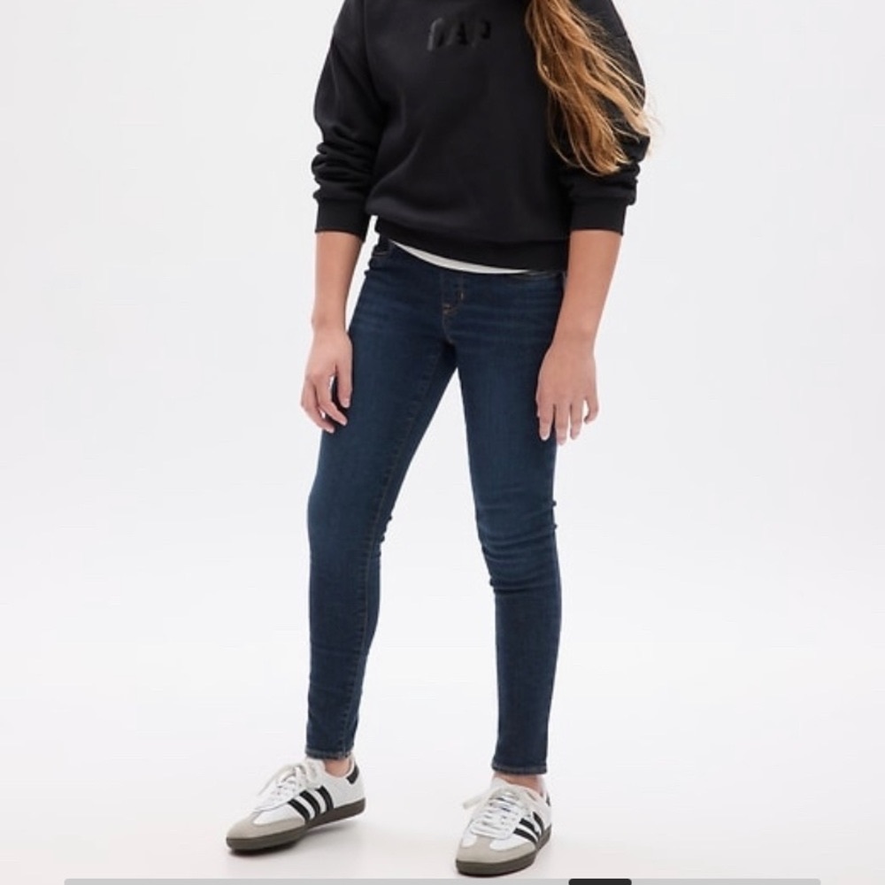 Gap Girls pull on mid rise denim jeans
